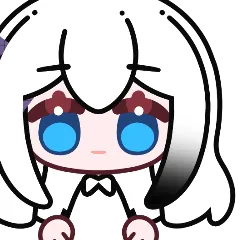 头发 脸颊 >> 1 渐变